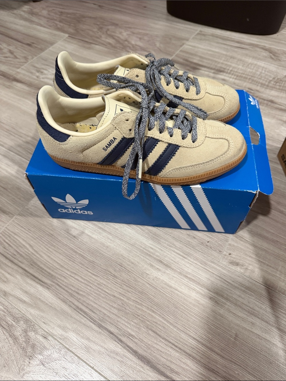 adidas Samba OG 'Warm Vanilla Night Indigo'